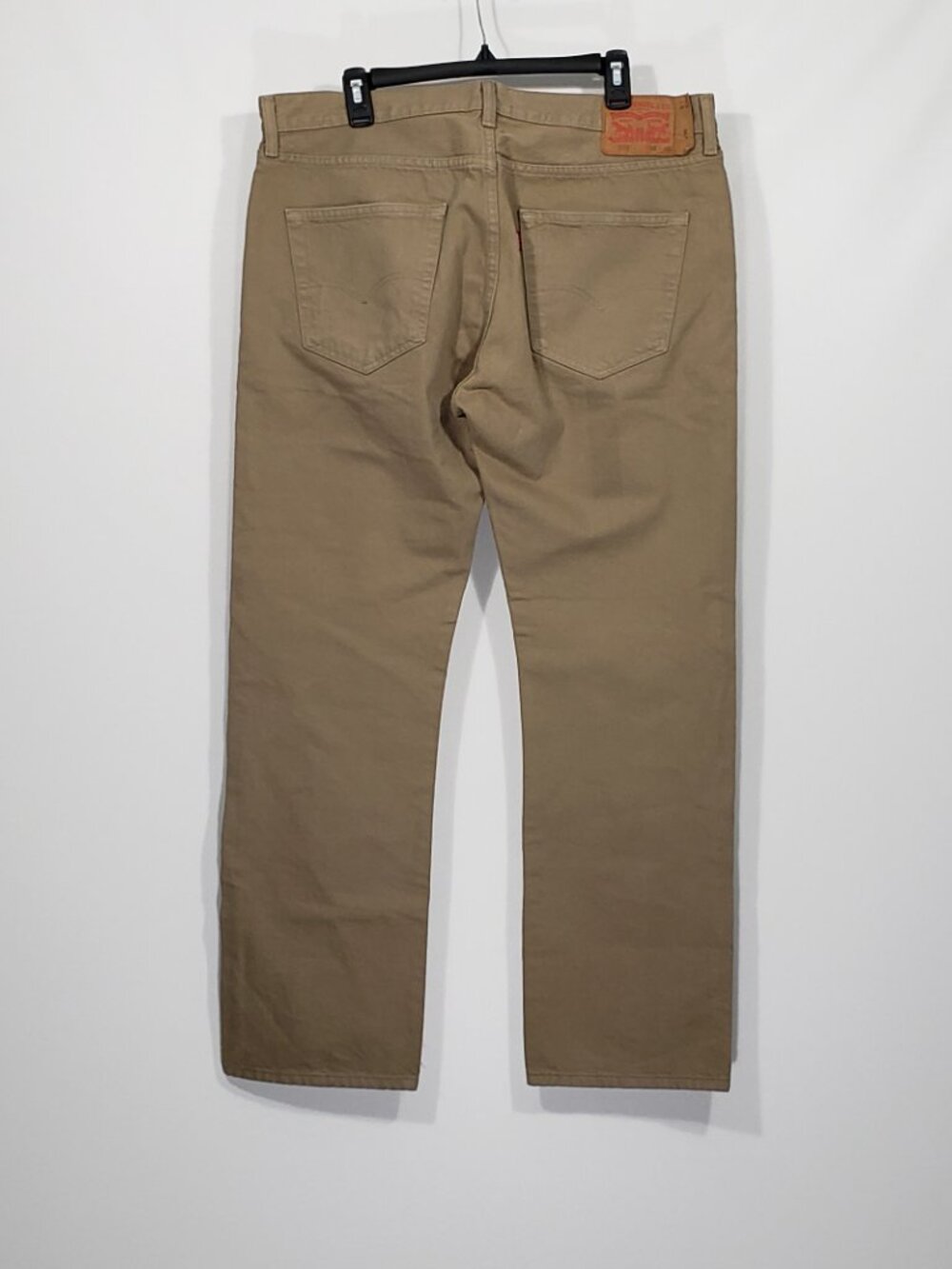 Levis  Tan  501 Jeans  Button Fly  Men's 36 X 30  Straight Leg